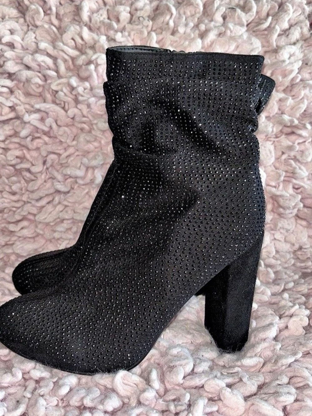 Rhinestones Booties